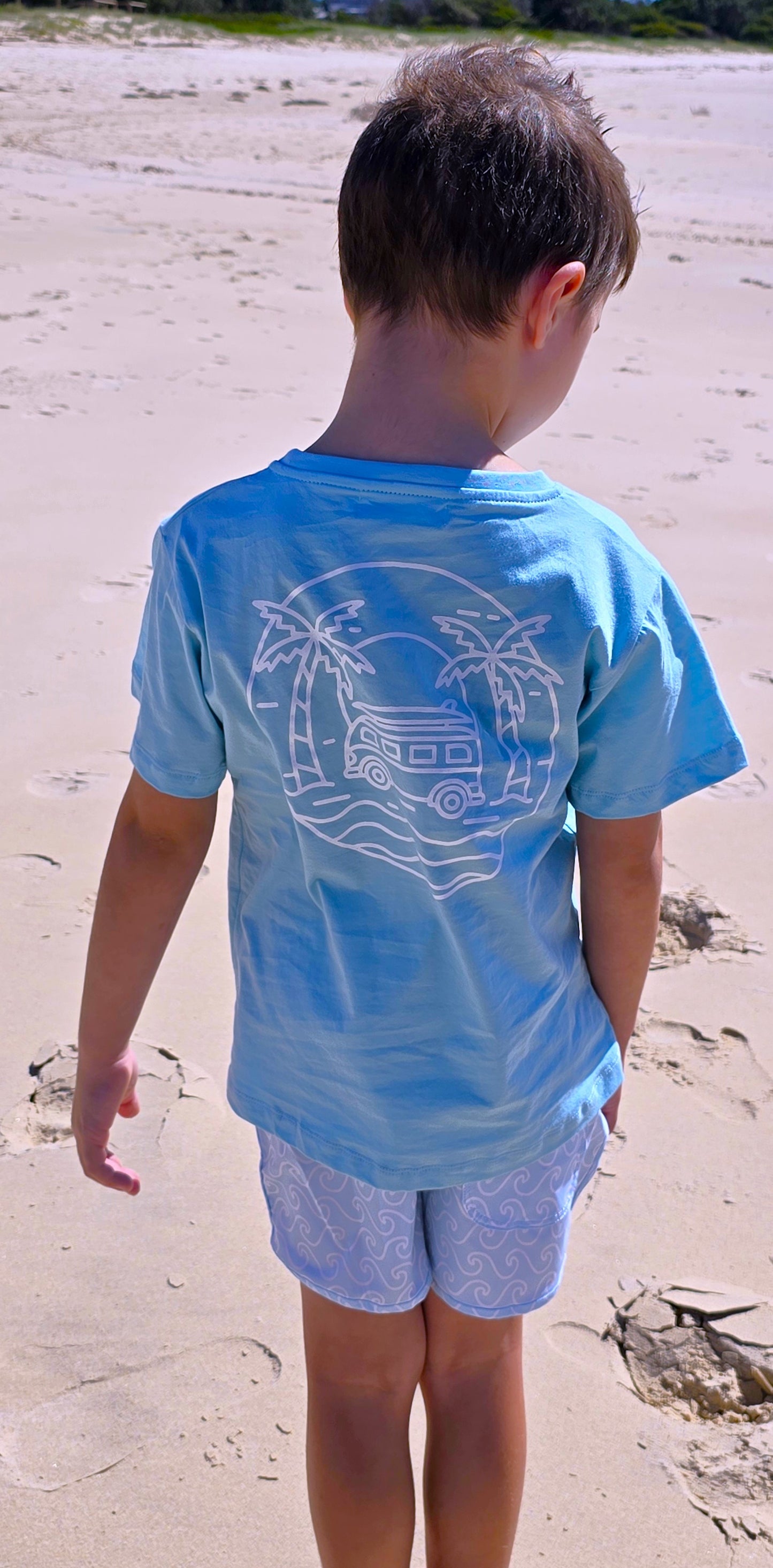 "Kombi" Blue Mist T~Shirt