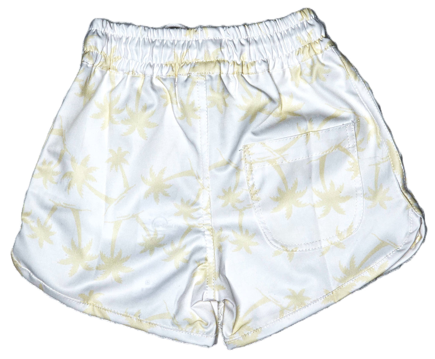 "Palm~Tree" White Shorts