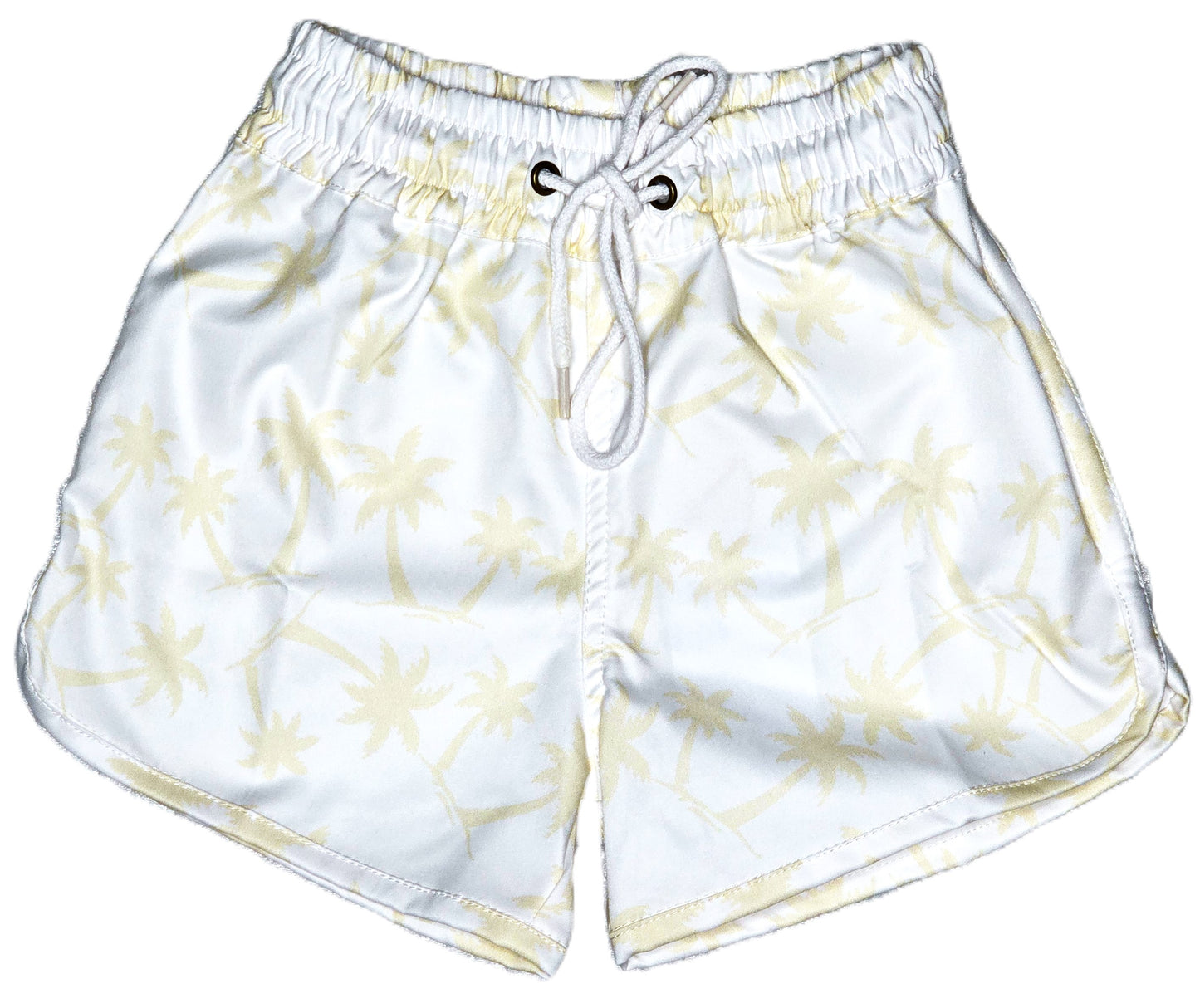 "Palm~Tree" White Shorts