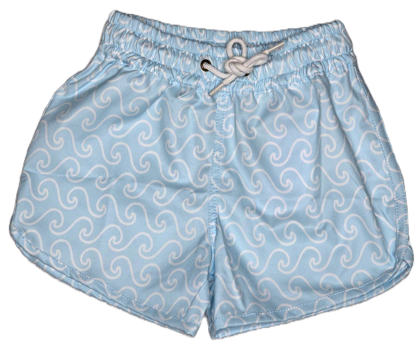 "Wave" Blue Mist Shorts